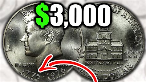 1776 -1976 HALF DOLLAR COIN PRICES!! - YouTube