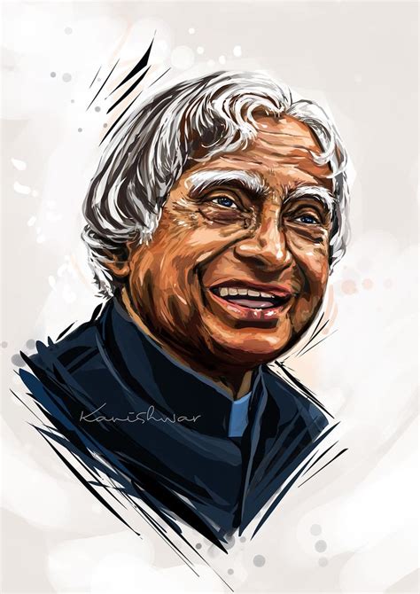 APJ Abdul Kalam, Potret | Indian freedom fighters, Portraiture painting ...