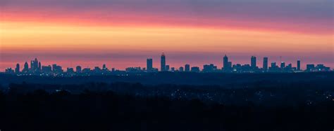 Atlanta Skyline at Sunrise | The Midtown & Downtown skylines… | Flickr