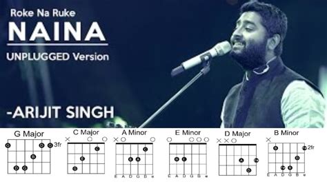 Roke Na Ruke Naina Easy Guitar Chords - Badrinath Ki Dulhania 2022 ...