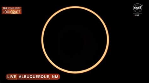 The Ring of Fire: 2023 Annular Solar Eclipse - Live | WordlessTech