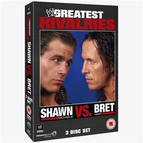 Shawn Michaels vs. Bret Hart - WWEs Greatest Rivalries DVD ...