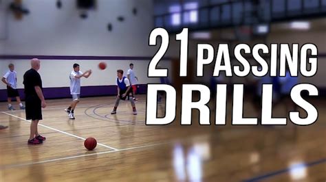 21 Basketball Passing Drills for Coaches