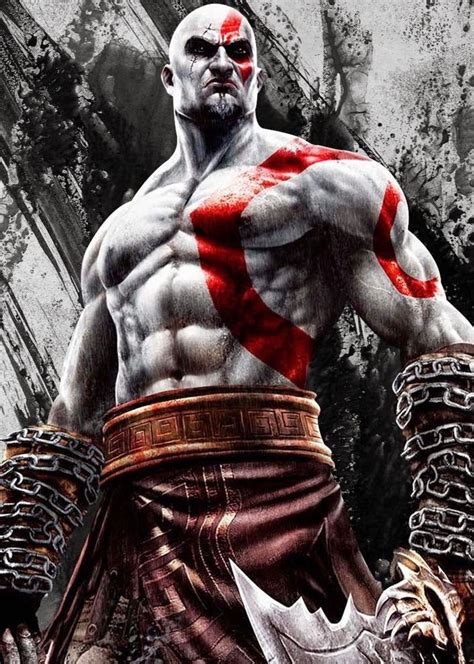 Kratos from God of War Mortal Kombat 9, Kratos God Of War, The Last Of Us, Dark Fantasy Art ...