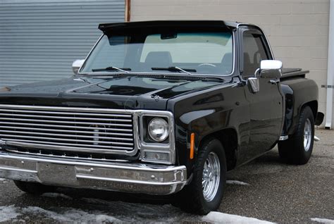 1980 Chevrolet C10 SHORT BED STEP SIDE DELUXE CUSTOM AIR RIDE LOWERED - Classic Chevrolet C-10 ...