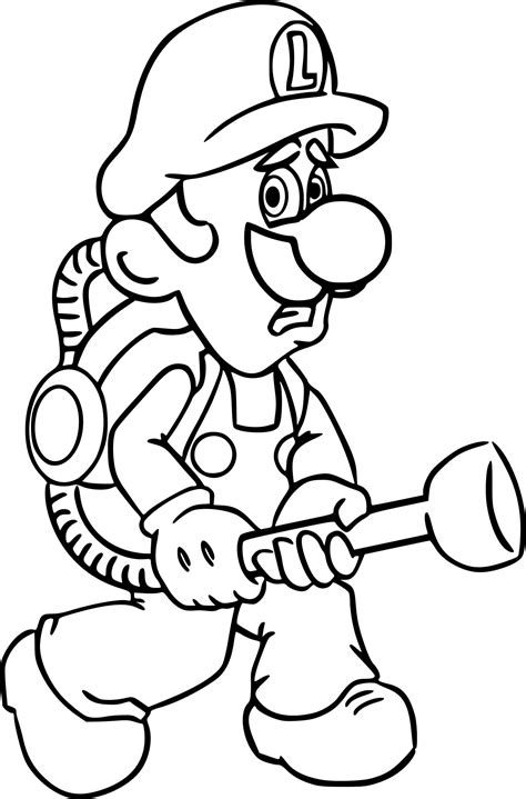 Coloriage : Coloriage Luigi Mansion 2 | Coloriage mario, Coloriage ...