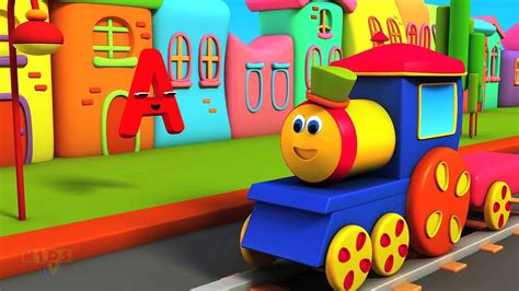 Bob, The Train - Alphabet Adventure - ABC Song - Nursery Rhymes - kids ...