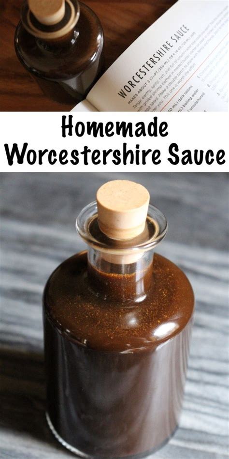 Homemade Worcestershire Sauce | Recipe | Worcestershire sauce recipes, Homemade seasonings ...