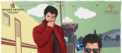 Dhruva Natchathiram Illustrational Poster on Behance