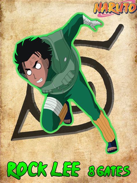 Rock-Lee-8-Gates by gon-123 on DeviantArt