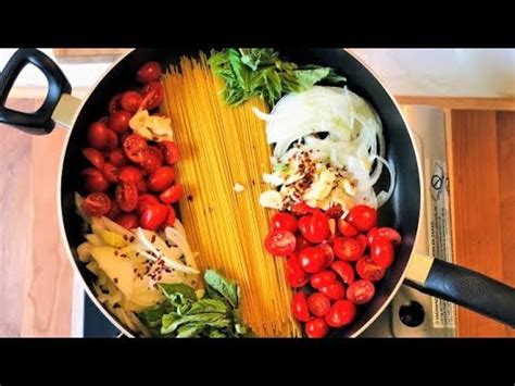 One Pan Pasta in 15 min | Martha Stewart Inspired Pasta Recipe | How to cook One Pot Spaghetti ...