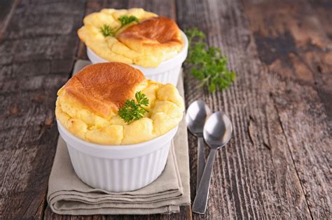 Cheese and Herb Souffle