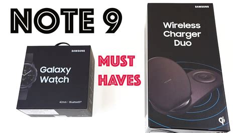 Galaxy Note 9 Must Have Accessories (Links in Description!) - YouTube