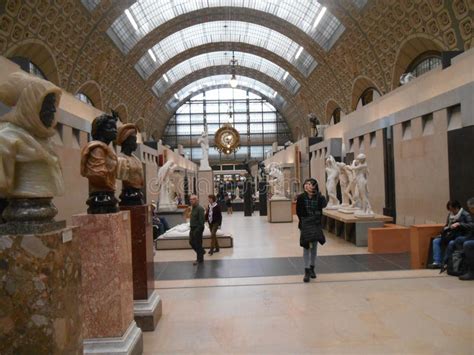 Inside the Museum of Orsay in Paris France Europe Editorial Photography ...