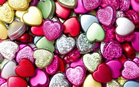 Colorful Hearts Wallpaper (66+ images)