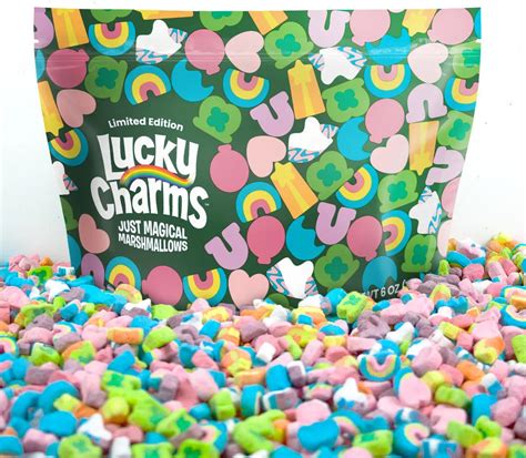 Packaging For Limited-Edition Lucky Charms Marshmallows Is Just As Magically Delicious | Dieline ...