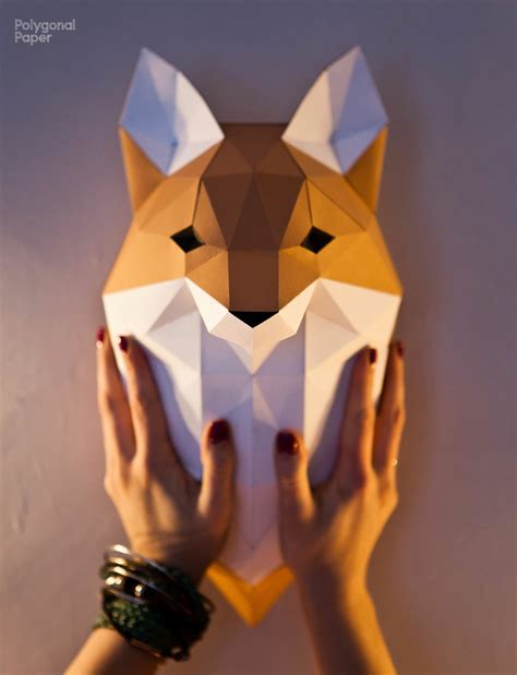 Printable Fox Papercraft - Printable Papercrafts - Printable Papercrafts