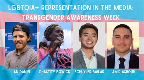 LGBTQIA+ Representation in the Media: Transgender Awareness Week | Shorenstein Center