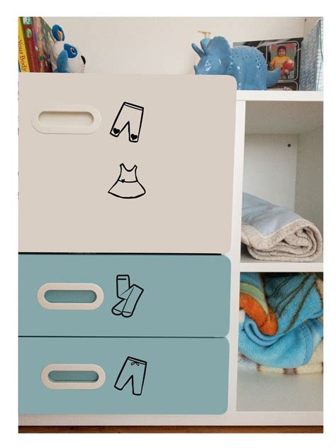 Custom Storage Labels Kids Room Organization Drawer Labels - Etsy