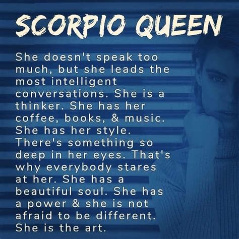 Scorpio Woman | Don't speak, Scorpio woman, Scorpio