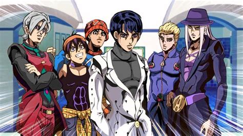 [Anime Part 5] At least, Bucci gang blends in to the crowd | /r/ShitPostCrusaders/ | JoJo's ...