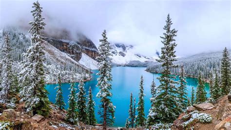 Moraine Lake, Banff, Canada UHD 4K Wallpaper | Pixelz