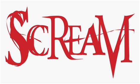 Scream Logo Png Transparent - Scream Logo, Png Download , Transparent ...