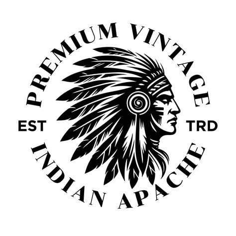 Indian Apache tribe logo icon design 36437173 Vector Art at Vecteezy