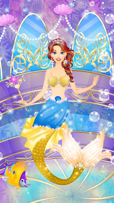 Mermaid Ice Princess: Salon, Spa, Make Up and Dressup Free Girls Game:Amazon.in:Appstore for Android