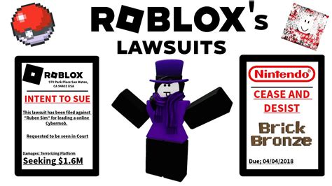 Roblox's Various Lawsuits - YouTube