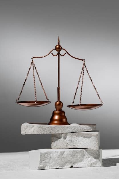 Free Photo | Still life with the scales of justice