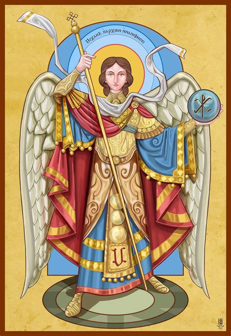 Archangel Michael on Behance | Arcangelo michele, San michele, Arcangelo