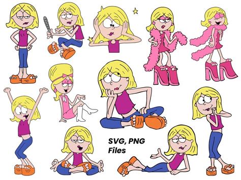 Lizzie Mcguire SVG PNG Cut Files | Lizzie Mcguire Vector Clipart | Pegatinas bonitas ...