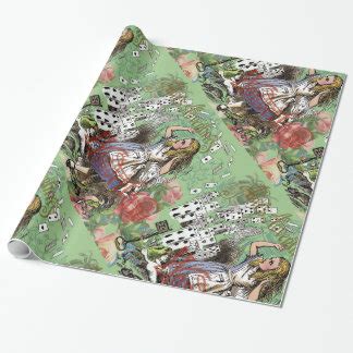 Alice In Wonderland Wrapping Paper | Zazzle