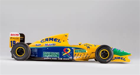 Schumacher’s first podium Benetton F1 car to be auctioned | Classic ...