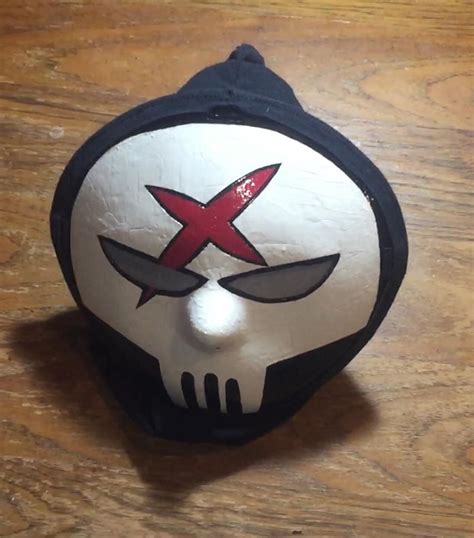 Made a Red X mask and tutorial (link in the description) out a cheap $1 Jason mask blank : r/Masks