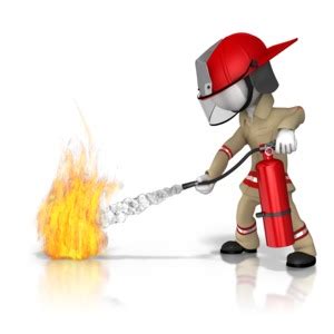 Firefighter Run | 3D Animated Clipart for PowerPoint - PresenterMedia.com