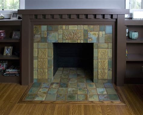 Arts And Crafts Tile Fireplace Surround – Mriya.net