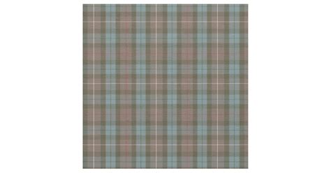 Clan Fraser Ancient Hunting Tartan Fabric | Zazzle