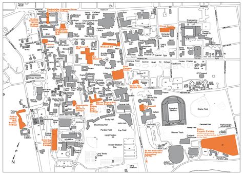 Princeton Campus Map ~ AFP CV