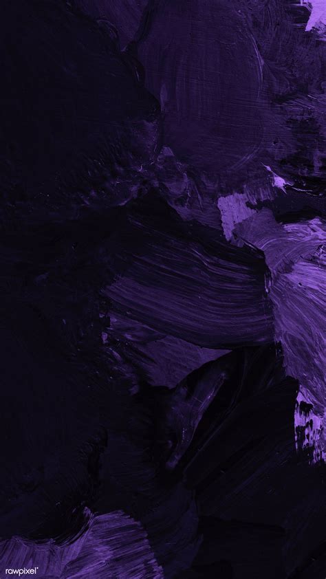 Dark violet oil paint strokes textured mobile phone wallpaper, 4k ...