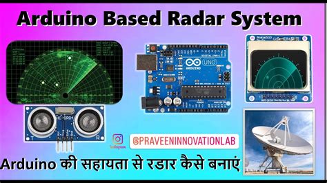 Arduino Based Radar System Circuit Diagram