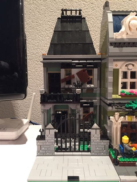 Lego moc Haunted house | Lego halloween, Lego house, Lego house ideas