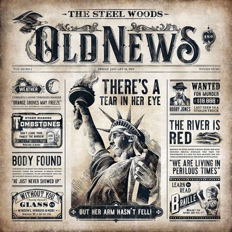 REVIEW: THE STEEL WOODS - OLD NEWS (2019) - Maximum Volume Music