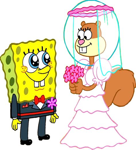 SpongeBob and Sandy's wedding vector by HomerSimpson1983 on DeviantArt ...