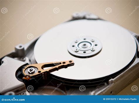 Hard Disk Drive Internal Details Stock Photography - Image: 25915372