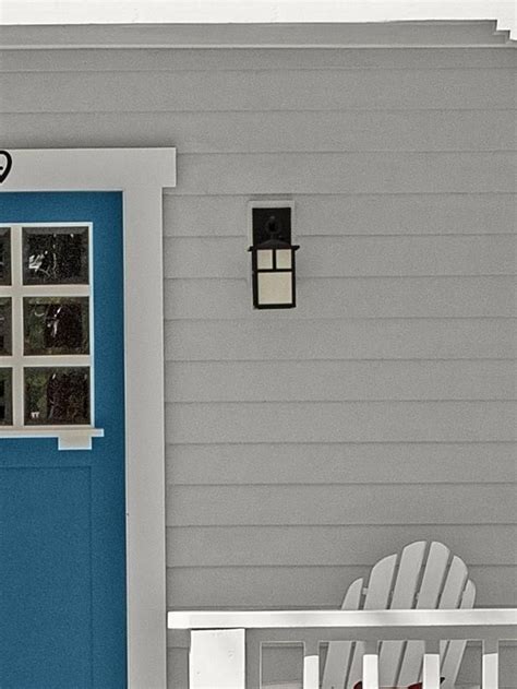 Porch Light - Copy the California Curb Appeal on HGTV Wood Exterior Door, Exterior Paint Colors ...