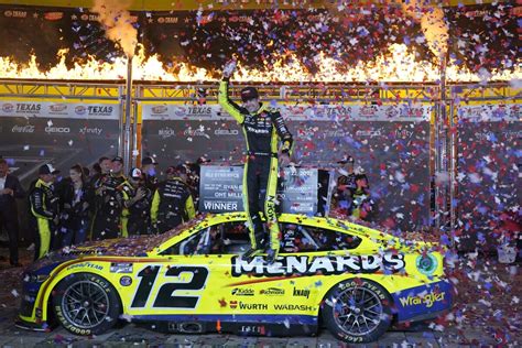 Ryan Blaney takes NASCAR Cup All-Star win and $1-million payday - Los ...