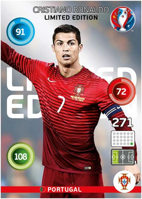 Adrenalyn XL UEFA Euro 2016, Limited Edition, Cristiano Ronaldo - Classic