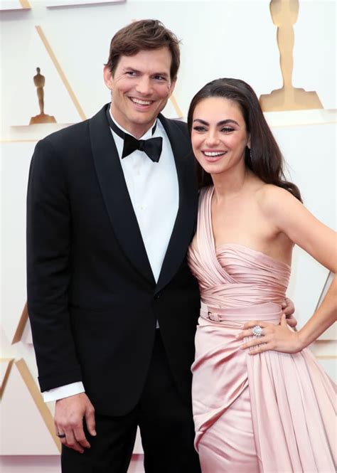 Ashton Kutcher and Mila Kunis attend the 94th Annual Academy Awards ...